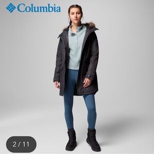 Women's Columbia Suttle Mountain Faux Fur Long Insulated Jacket